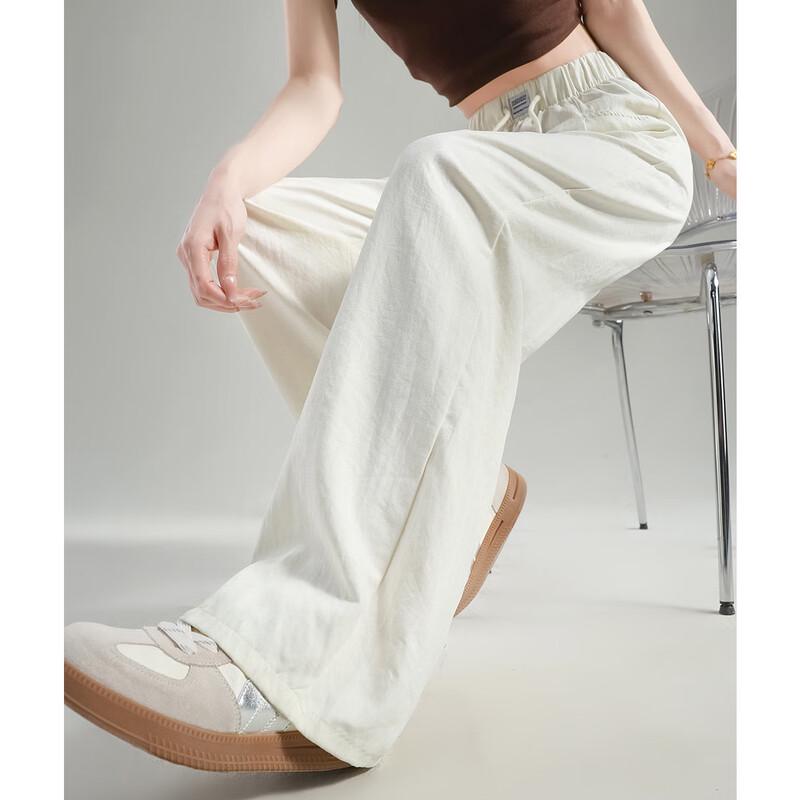 TonLion Women's 2025 Summer Relaxed Fit Straight Leg Drapey Trousers