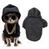 Dog Hoodie Pet Clothes Soft Fabric Easy On/Off Hooded Puppy Small Medium Dogs Cats Sweatshirt Pet Cold Weather Attire