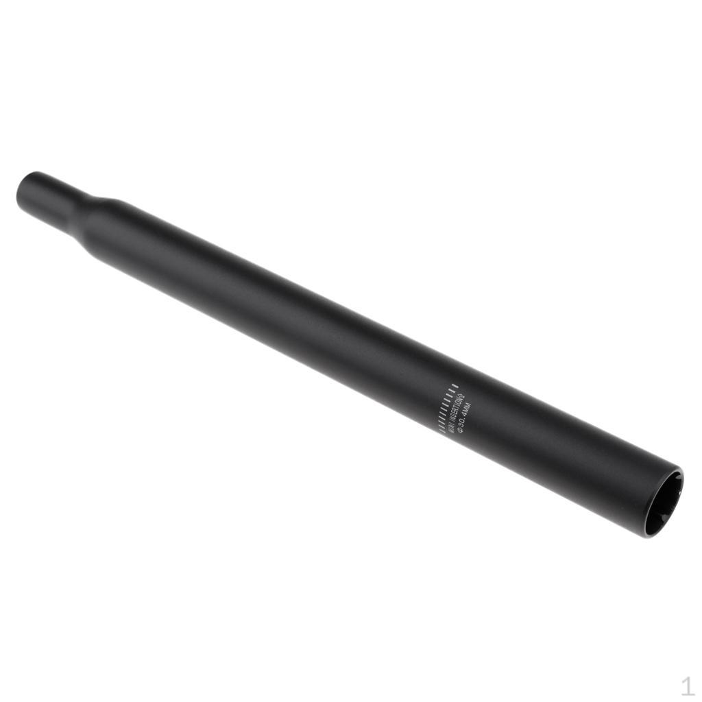 Aluminum Alloy Bike Seatpost - Sleek Design 400mm Black