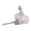 Beautiful Resins Ballerinas Statue Ballet Dancer Figurine Dancing Girl Sculpture for Artistics Home and Office Decors