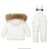 Children's Down Jacket Suit Boys and Girls 1-6 Years Old Thickened Two-piece Winter Style