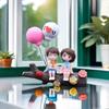 1PC Tree Branch Couple Car Decoration Creative Automotive Ornaments Fashionable Car Accessories Unique Vehicle Adornments