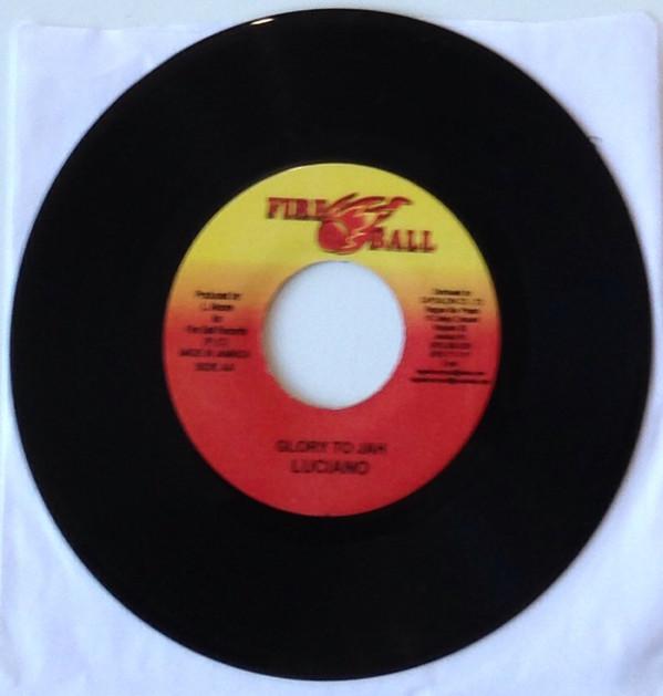 7inch Record LUCIANO - Lonely Sheep + Glory To Jah NONE Fire Ball Recor Jamaica Reggae, Ska & Dub Used