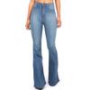 Slimming High Waist Women's Jeans - Slim Fit Horseshoe Pants