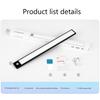 Motion Sensor Night Light High Capacity Battery Magnetic Kitchen Lighting Lamp Easy Installation Ultrathin Housewear Furnishings