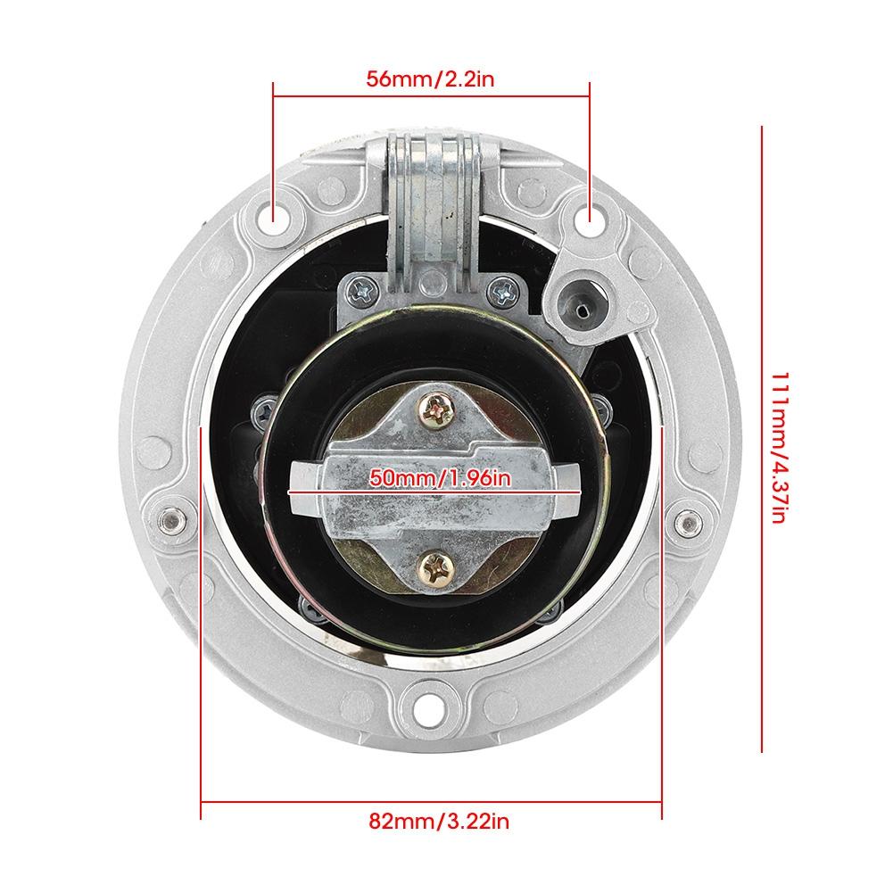 Motorcycle Fuel Gas Cap Lock with Key Fit for Kawasaki Ninja ZX 6R ZX 10R ZX 14R