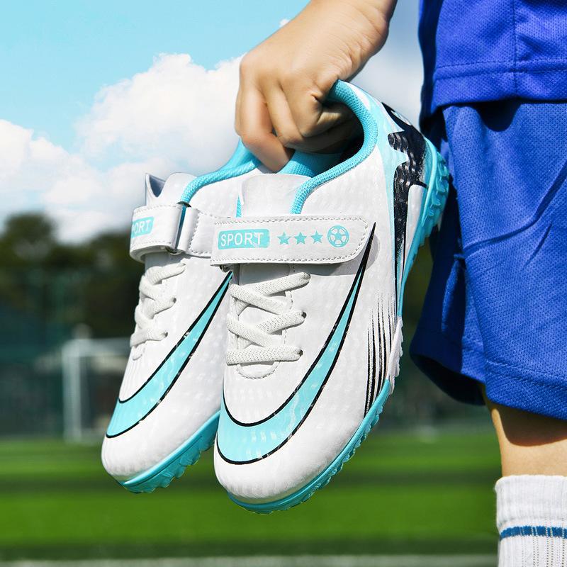 Girls' Children'S Broken Sneakers, Men'S Spikes, Children'S Velcro Competitions, Children'S Football Shoes, Boys' Spike Training, Low-Top Breaks