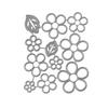 Floral Die Cuts Petal Embossing Cutting Dies Templates for Kid Birthday Card Making DIY Scrapbooking Album Paper Crafts