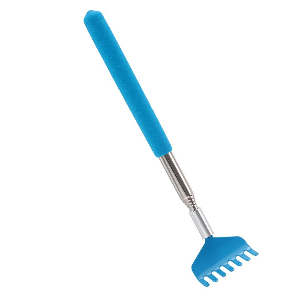 

Multicolor Stainless Steel Relieve itching Telescopic Metal Scratching Device Back Scratcher Itch Scratching Massage Tools синий