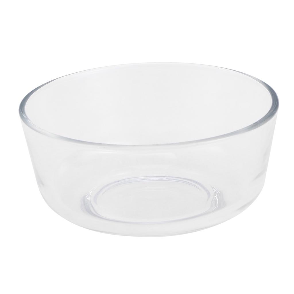1pc 6 Inch Glass Bowl Transparent Heat Resistant Salad Dessert Fruit Serving Bowl For Party Wedding Home Kitchen Bar Use