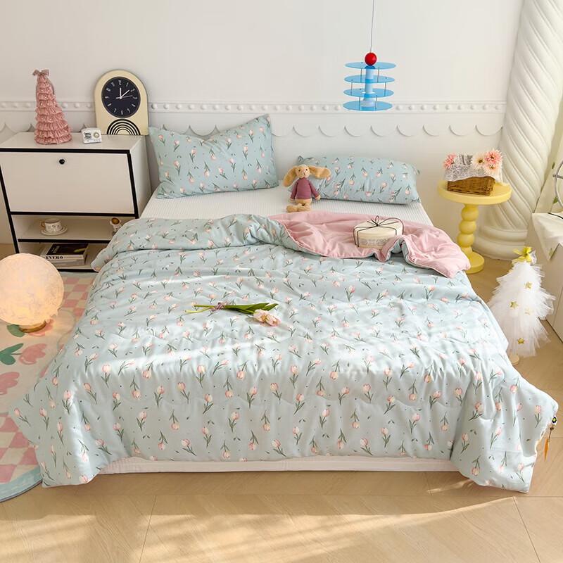 Yalu Washable Double-Layer Gauze Soybean Fiber Quilt