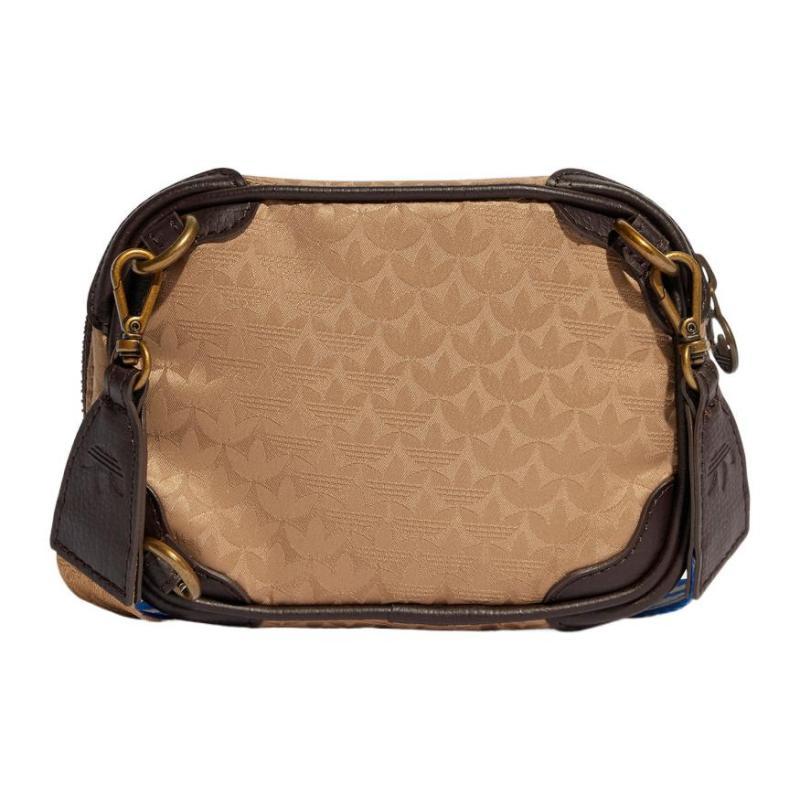 Adidas Originals Polyester Sports Bag Shoulder Bag Crossbody Bag Regular Unisex Brown Adidas H49621