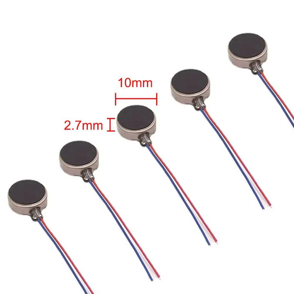 10Pcs DC 3V 3-5V Micro Vibration Motor 1027 1030 1034 1234 Coin Button Motor  for Electronic Toy DIY