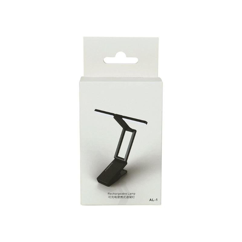 LED Clip On Music Stand Light Rechargeable Music Stand Lamp Portable LED Book Lights Piano Lights for Piano, Orchestra