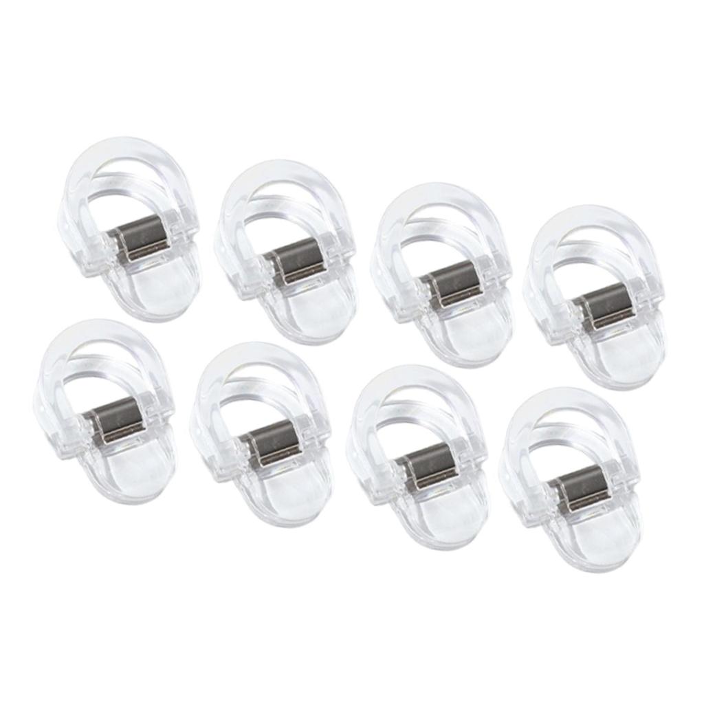 Trouser Clamp Plastic Hem Clips Leg Tightener Pants Accessories Clothing Fixer for Daily Wear