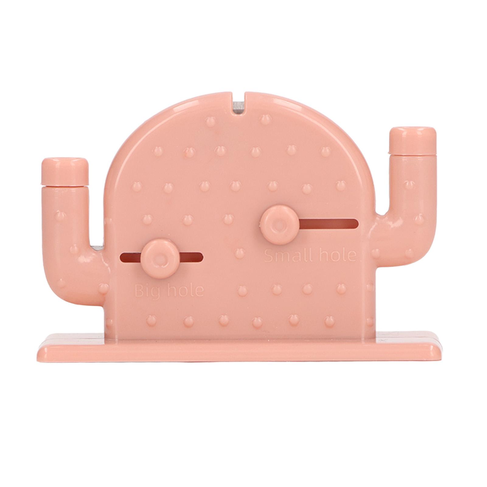 

Двойной нитевдеватель в форме кактуса для вставки стежков для швейных принадлежностей розовый