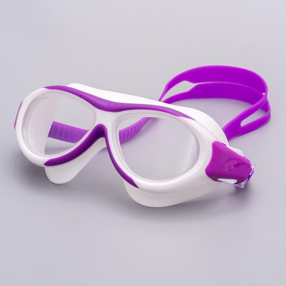 Cross-border New Children's Anti-Fog PC Lens Swimming Goggles for Bestselling