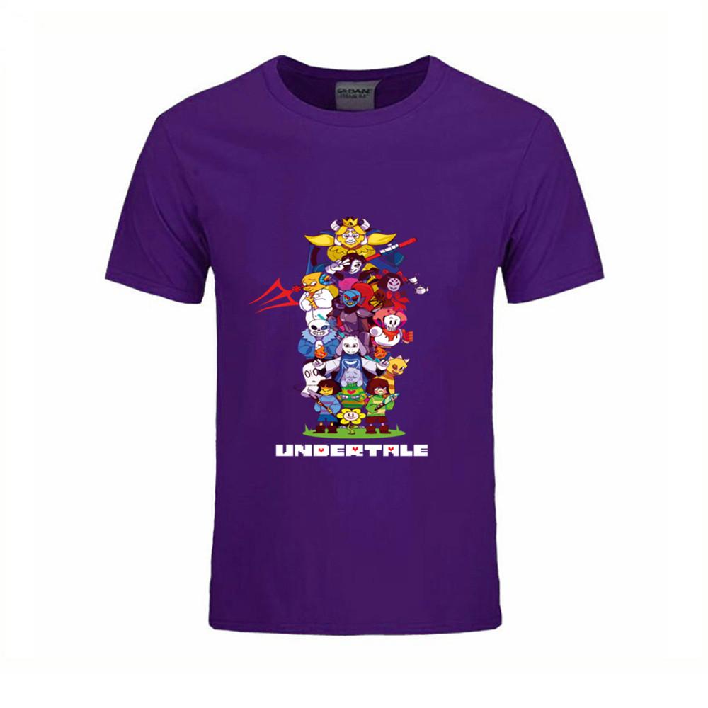 Man S T Shirt Arrival Anime Undertale Family Print T Shirt Men Aesthetic