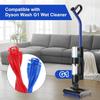 2 ks Náhradní rotační kartáč pro vysavač Dyson Wash G1 Mokrý čistič, Odolný kartáč na čištění nečistot