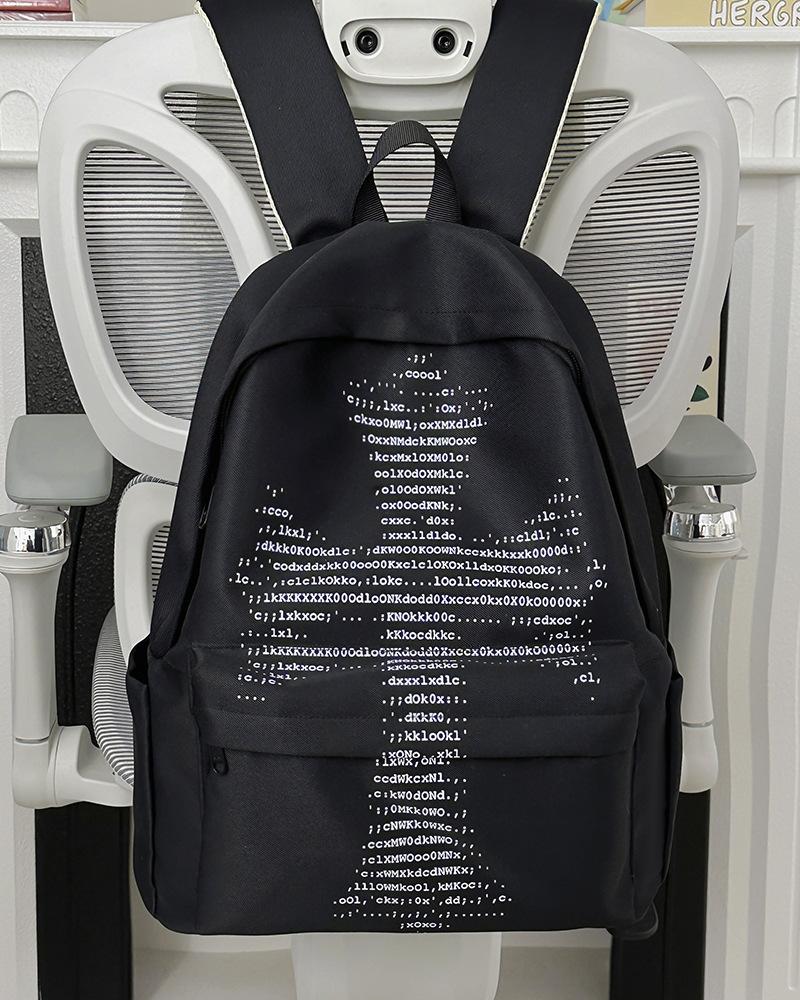 Schultasche: Neuer Freizeitrucksack mit großem Fassungsvermögen, vielseitige, strapazierfähige Schultasche für Mittel- und Oberstufenschüler, leichter und stilvoller Rucksack