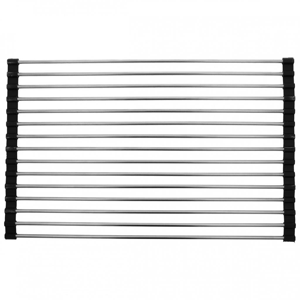 STEEL ROLL-UP DISH DRYING MAT FOR SINK 3144