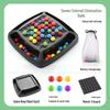Rainbow Rocket Match-3 Board Game: Interactive Parent-Child Educational Toy