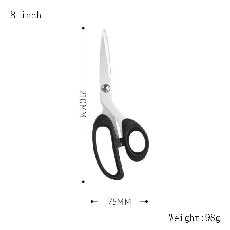8 9 10 inch Long Stainless Steel Blade Household DIY Dressmaker Craft Embroidery Fabric Cutter Tailor s Scissor For Sewing