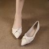 Pointed-toe Single Shoe Women's New Style Flat Low-cut Soft-soled Shoes