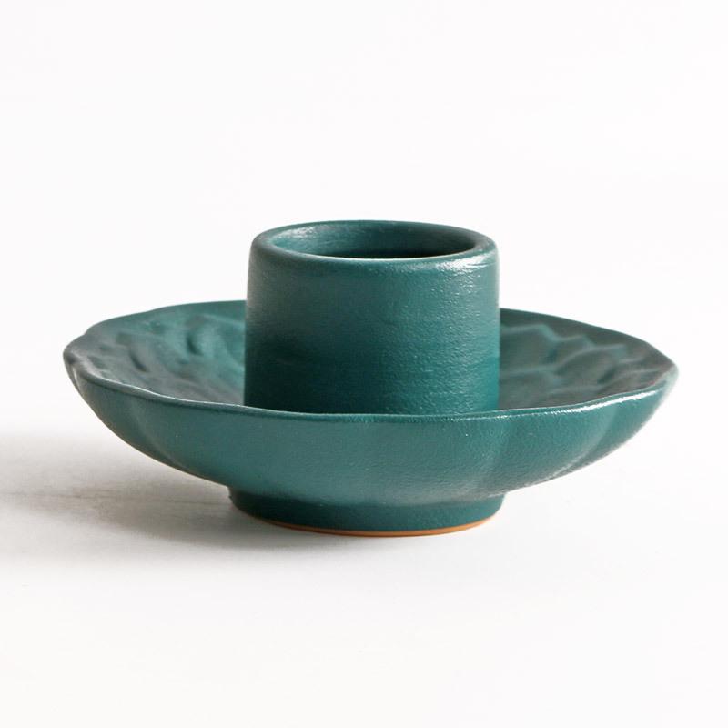 

Подставка для палочек пало санто Лотос Керамическая подставка для шалфея Подставка для благовоний Поддон для сбора пепла Аромалампа для медитации, комнаты для йоги зелёный