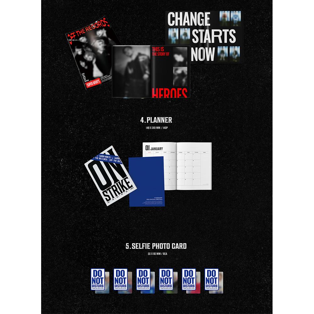 [Pre-order] P1Harmony - 2026 Seasons Greetings [SUPER HEROs OFF THE RECORDS]