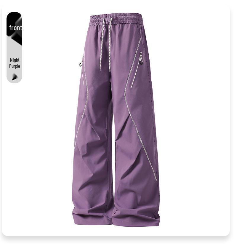Pantaloni da Lavoro Paracadutista Antivento Impermeabili Unisex - Pantaloni Lunghi da Esterno per Autunno/Inverno