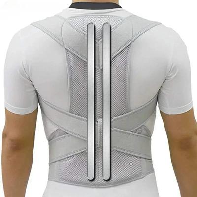 Pręt aluminiowy Korektor postawy pleców Ortezy Zgięcie boczne kręgosłupa Wsparcie Stent barkowy Pas ortodontyczny Sport