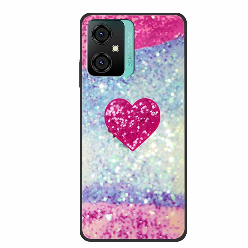 For Blackview Oscal C70 Phone Cover Case Luxury Silicone TPU For Blackview Oscal C 70 Soft Marble Flowers Protective Cases Coque