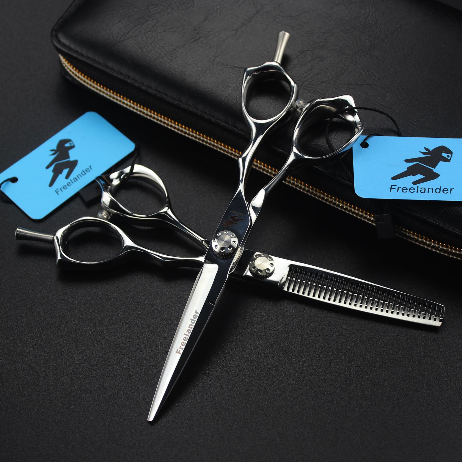 6.0-Inch XC-12 Hairdressing Scissors: Straight & Thinning Shears for Salons 6.0 inch Straight Shears XC-12