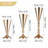 New Iron Flower Vase European Golden Metal Vases Exquisite Candle Holder Home