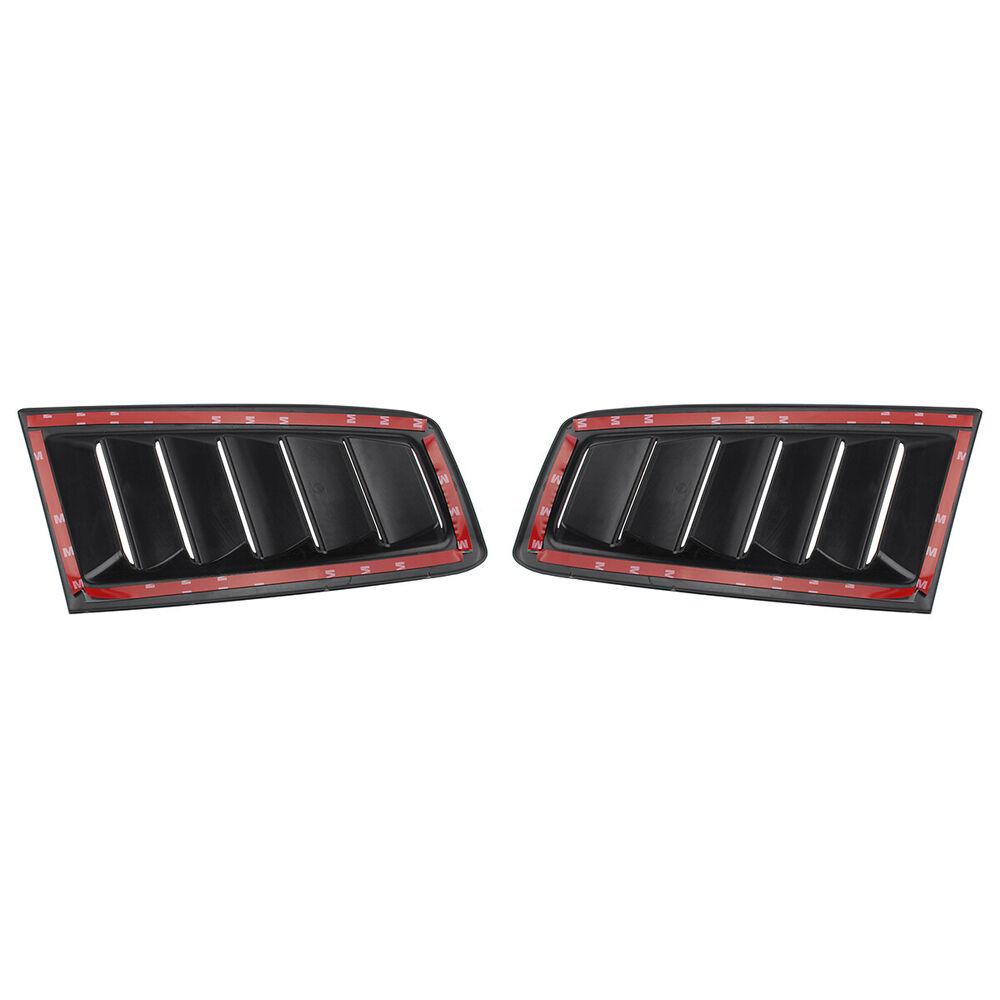 2Pcs RS Style Car Front Engine Hood Bonnet Vents Air Inlet ABS Universal Fit For Ford Focus MK2 RS ST For BMW For Honda