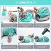Mesh Cats Washing Bags Anti Scratch Cat Bathing Bag Multi-purpose Cat Grooming Shower Bag  Beauty