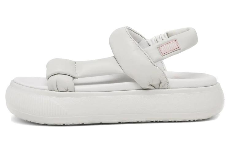 PUMA Suede Mayu Nimbus  White  Women s 383379-01 35.5