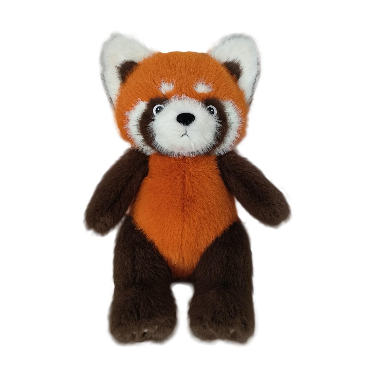 

Плюшевые игрушки красная панда, куклы в европейском и американском стиле, мягкие милые животные, креативные куклы about 38cm in total length