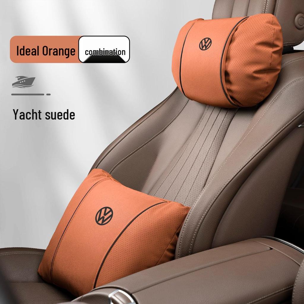 Reposacabezas, Soporte Lumbar y Almohada Cervical para Volkswagen Sagitar, Lavida, Passat, Bora, Tayron, Magotan.