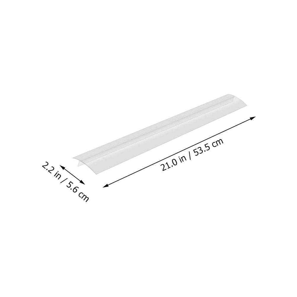 2Pcs Silicone Flexible Stove Gaps Covers Kitchen Protector Cover Heat Resistant Seal Slit Filler Oven Side Guard Anti Spill