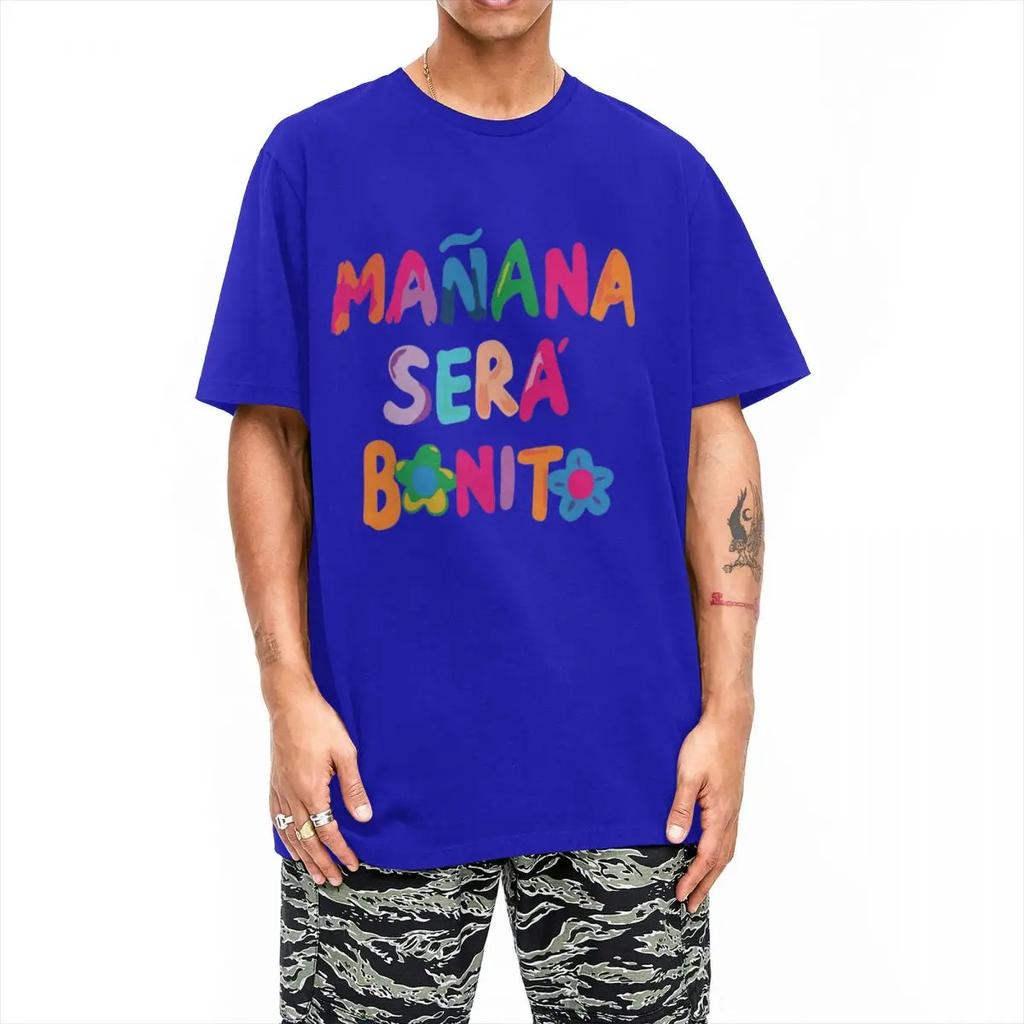 Men's T-Shirts MANANA Karol G Bichota Music Creative Pure Cotton Tees Short Sleeve T Shirts Crewneck Clothes Gift Idea