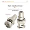 BNC Male To RCA Male Coaxial Audio Adapter