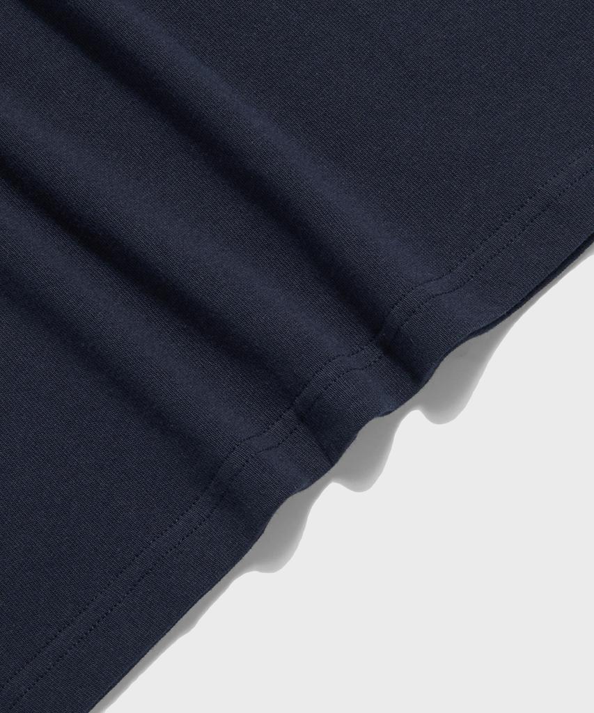 Beulonseun Knight Motorcycle Short Sleeve Tee Navy