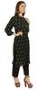 Moomaya Printed Womens Kurti 3 4 Sleeve Mandarin Collar Straight Kurta Soft Summer