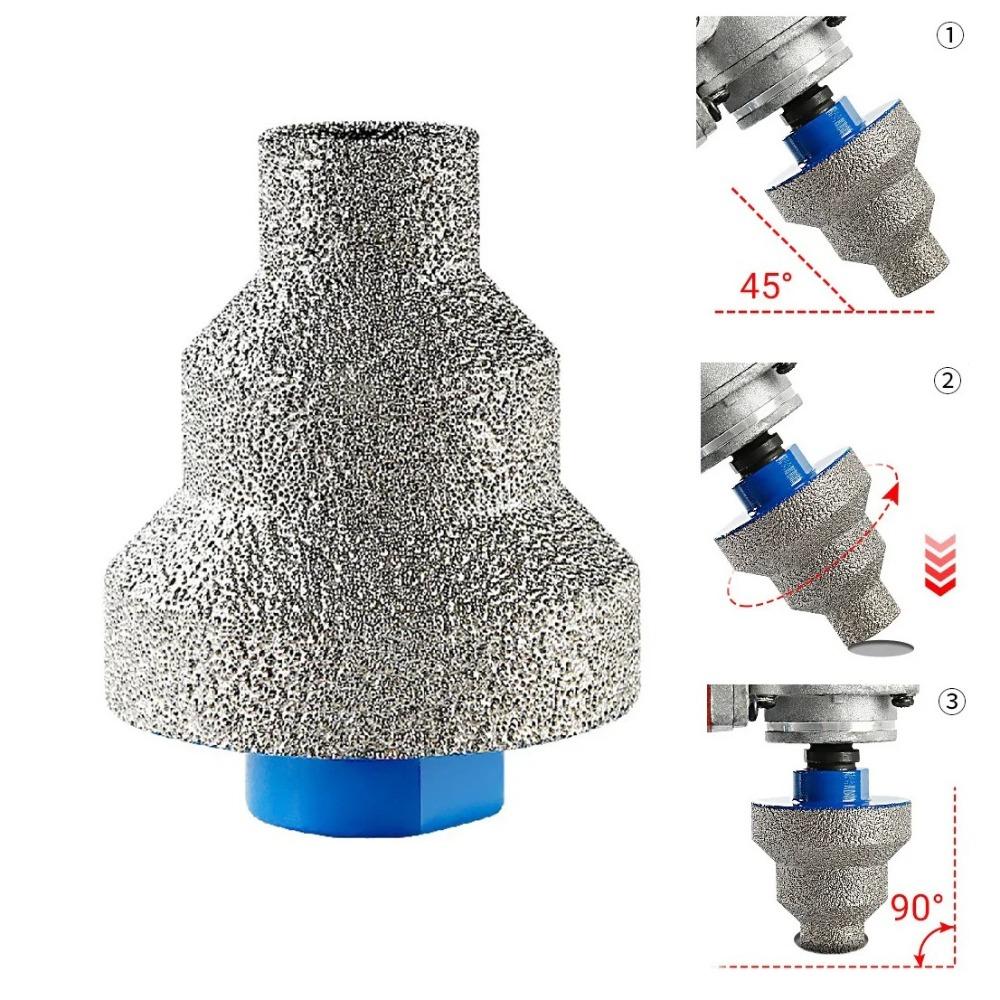 Efficient Cutting Step Drill Bit Hole Cutter Beveling Chamfer Bit  Tiles Marble