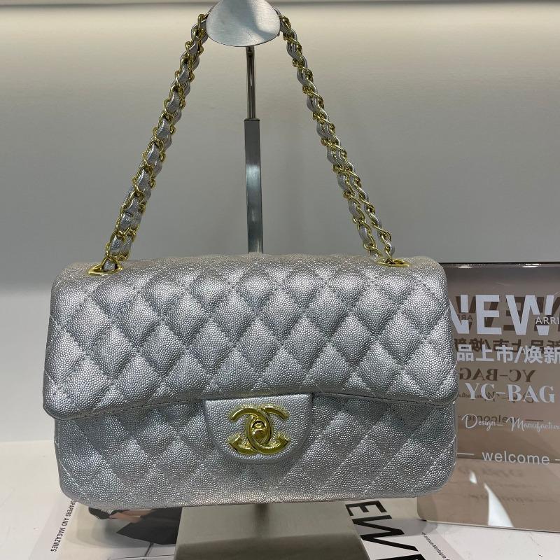 

Versatile diamond chain handbag new fashion retro niche light luxury messenger bag shoulder bag