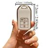 Étui pour clé télécommande de voiture en TPU, 2, 3 ou 4 boutons, pour Honda Civic Accord Vezel Fit CRV HRV Crz Hrv Polit Jazz Jade, accessoires