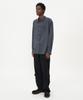INSILENCE Washed Cotton Cargo Pants Black
