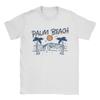 Humor Palm Beach TShirt Unisex Crew Neck Cotton T Shirt Short Sleeve Tees Birthday Present Clothes
